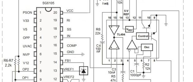 PWM SG6105 - laboratuvara dönüştürme